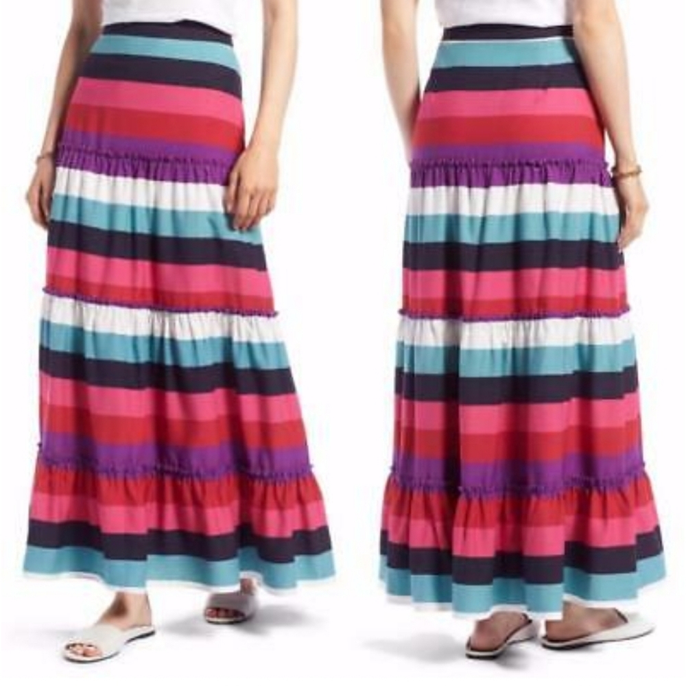 1901 hamptons prairie tiered skirt